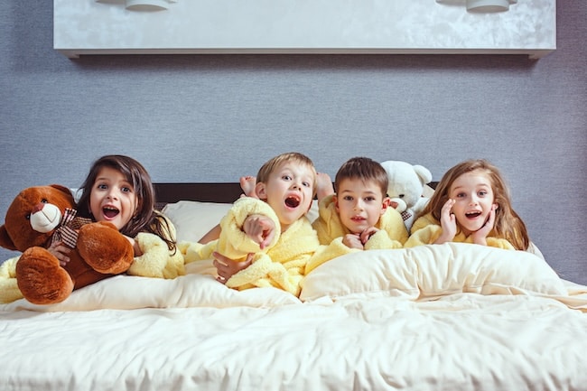 Pyjamaparty für Kinder