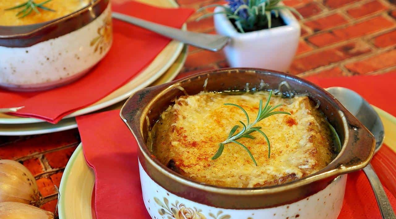 Französische Zwiebelsuppe