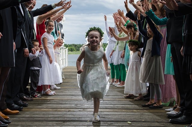 Hochzeit mit Kindern macht Spaß