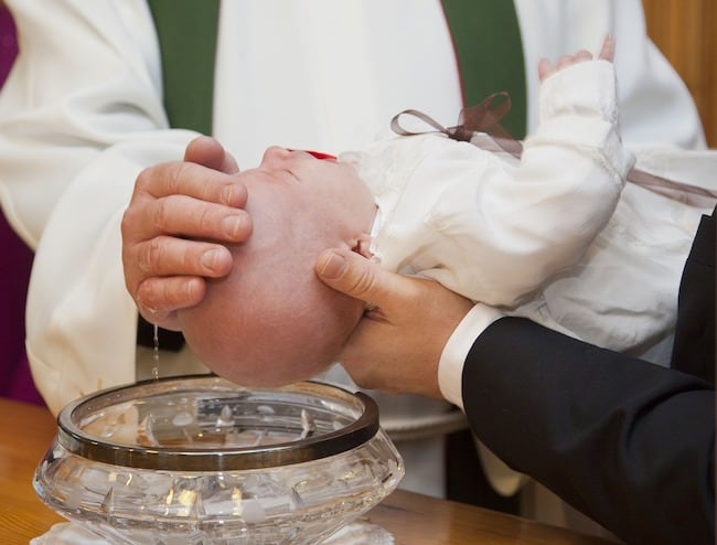 Taufe von religionsunmündigen Kindern