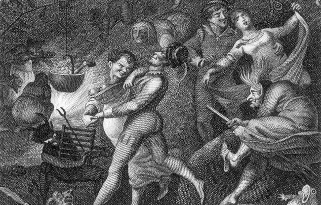 Walpurgisnacht Kupferstich