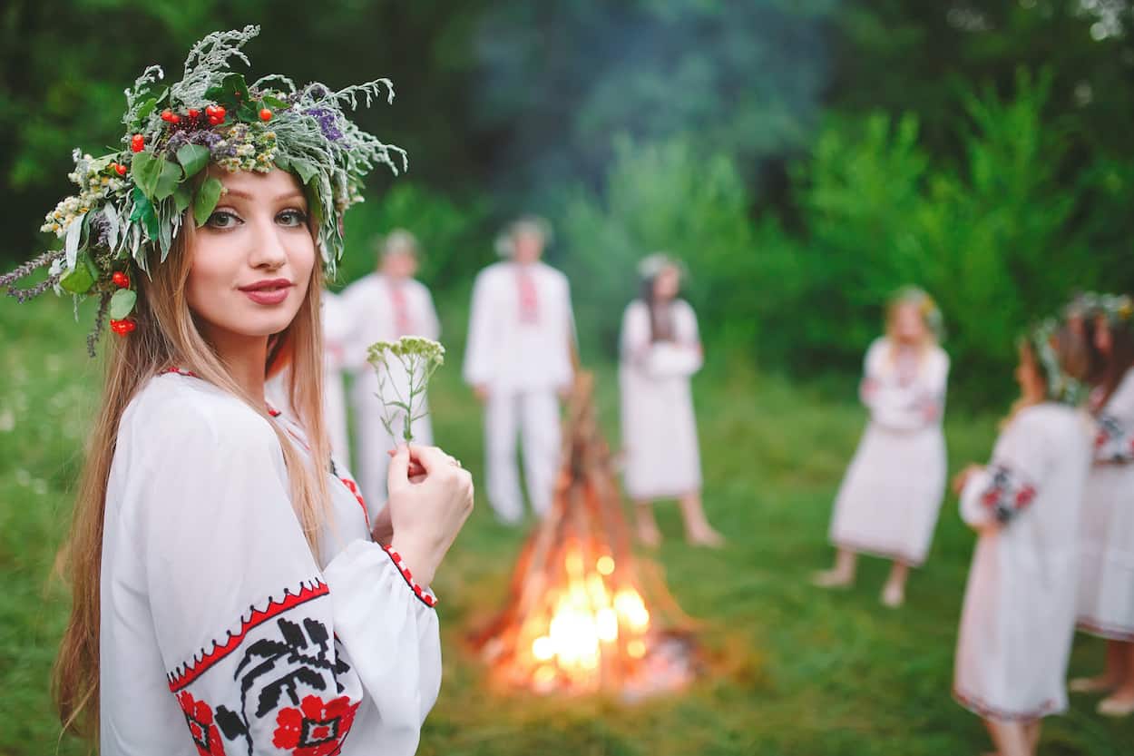 Mittsommer feiern