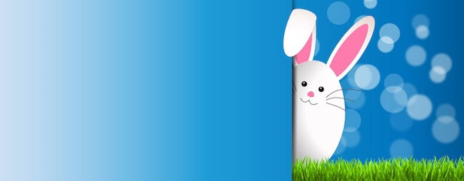 Digitale Einladungskarte für Ostern