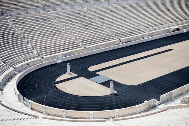 Olympische Spiele der Antike: Panathinaiko-Stadion in Athen