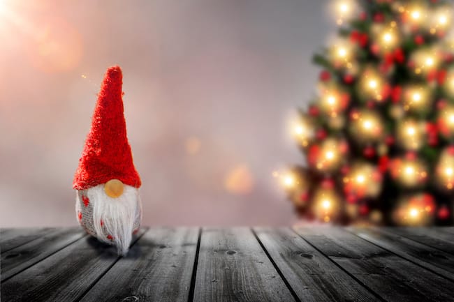 Weihnachtsfeier mit Freunden
