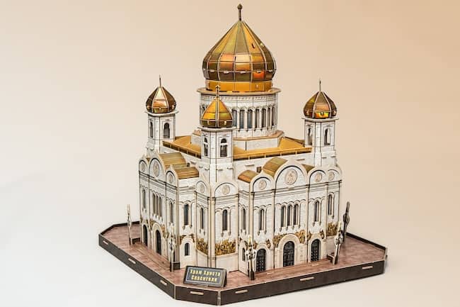 3D-Holzpuzzle