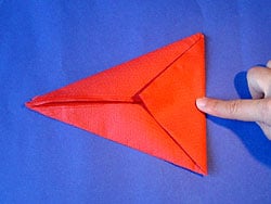 Serviette falten