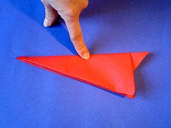 Papierservietten falten