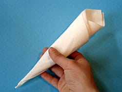 Papierservietten gestalten
